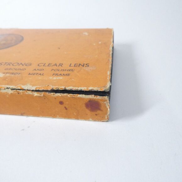 ATCO Reading Glass Magnifier Vintage Magnifying Glass w/Box - Picture 3 of 8